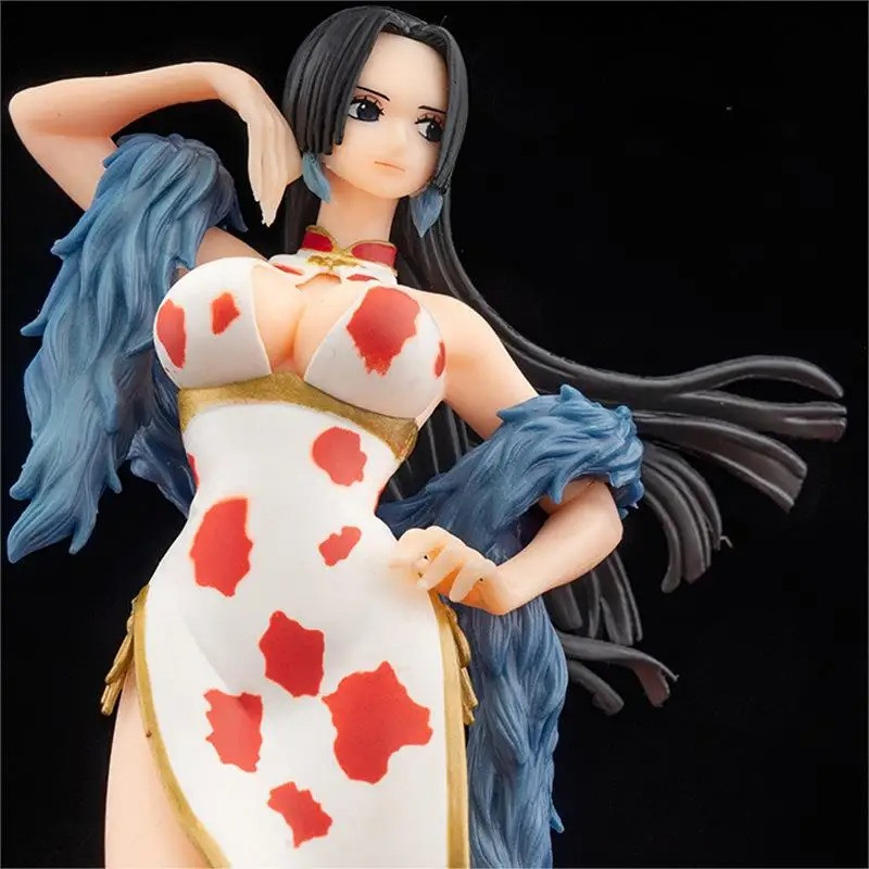 Hot 22cm Anime One Piece Figure Boa Hancock Action Figure Sexy Girl Statue Collection Decoration