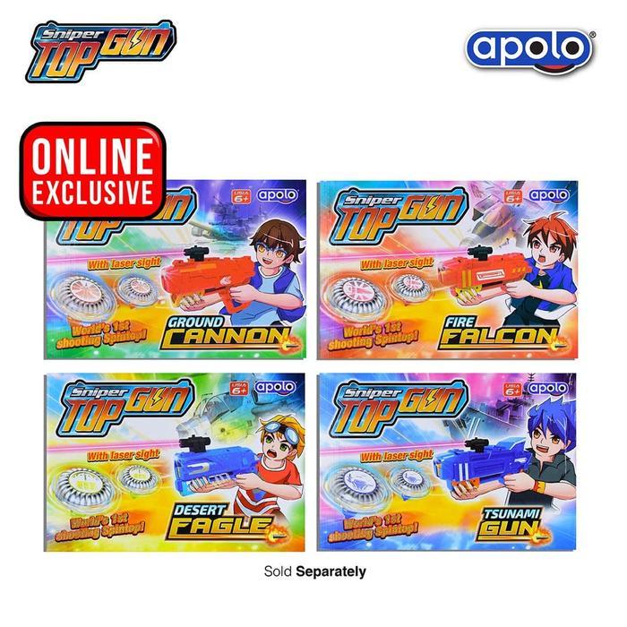 Agata Toys Official Apolo Sniper Top Gun Ground Cannon