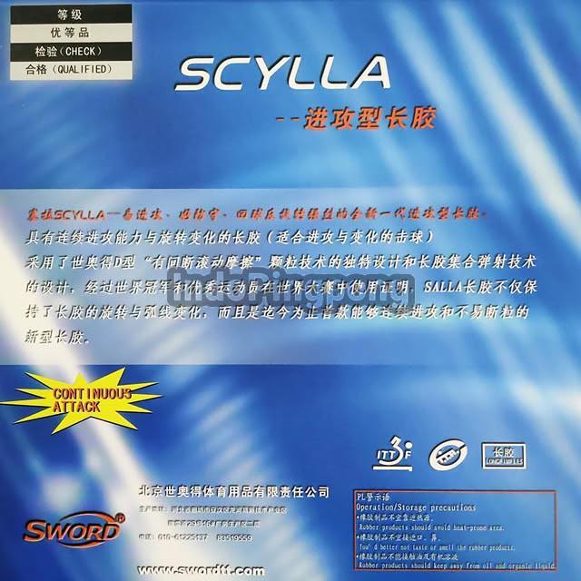 Sword Scylla Ox - Long Pips Bintik Bertahan Panjang