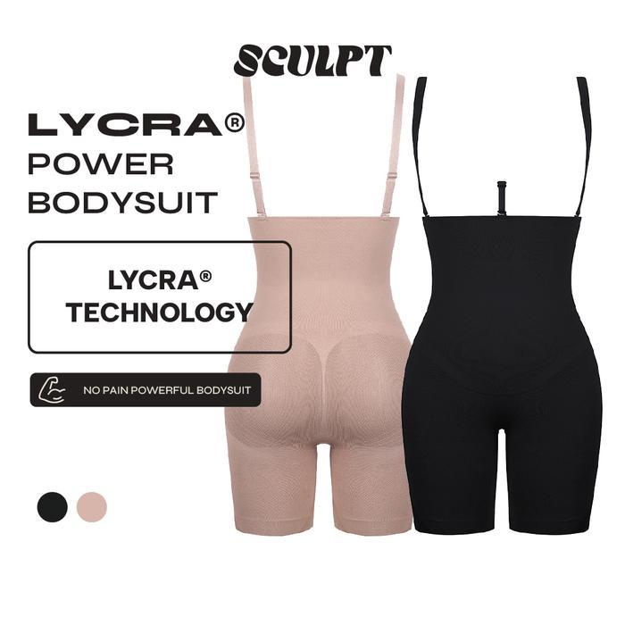 SCULPT Lycra-Power Bodysuit Shapewear Corset Seamless (Extreme Compression - XS-4XL) Korset Perut