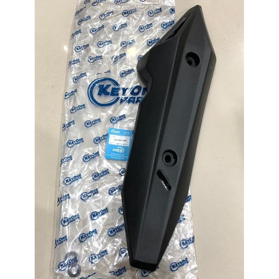 COVER TUTUP TAMENG PELINDUNG KNALPOT NEW VARIO 125 150 2018 2021 HITAM