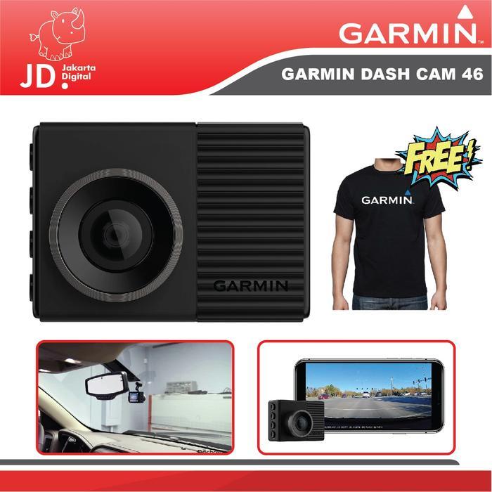 Garmin Dash Cam 46 1080p Dash Cam with 140-degree Field of View
