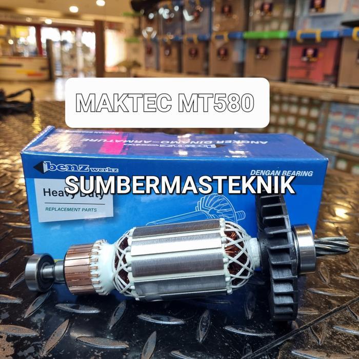 ARMATURE MT580 MAKTEC ANGKER MESIN POTONG KAYU 7" MAKTEC MT 580 BENZ