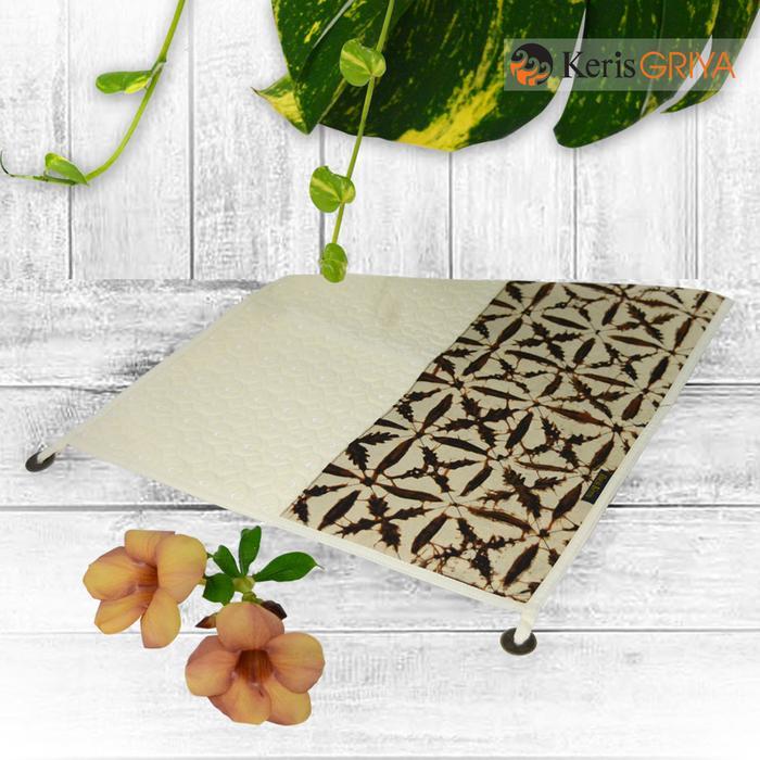 Batik Keris Loper Persegi Coin Blaco kombinasi Batik Cap