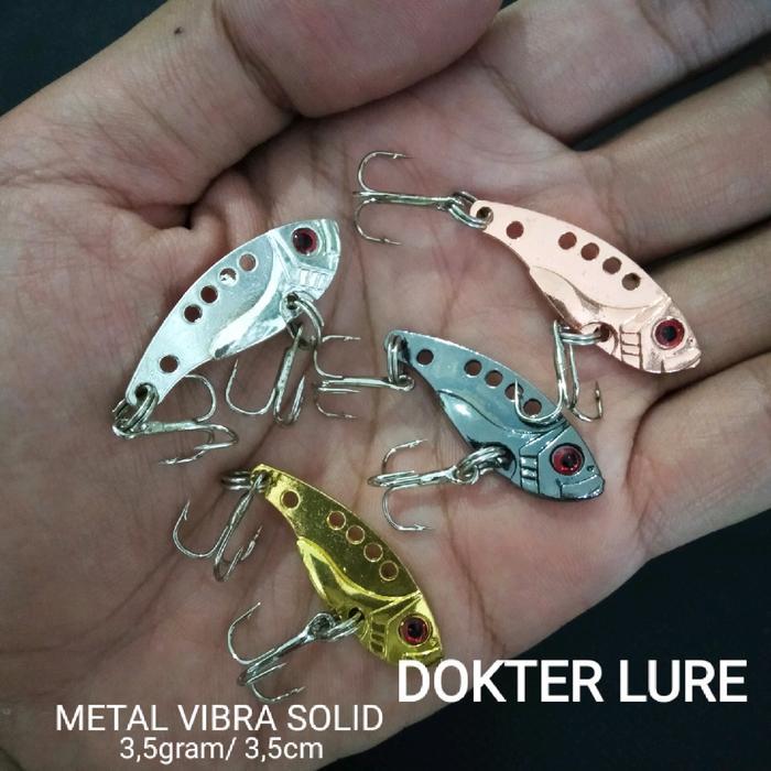 LURE METAL VIBRA SOLID 3.5gram Umpan Casting