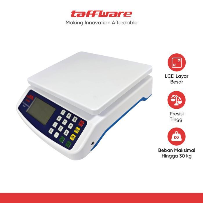 Taffware Digipounds Timbangan Digital Precision Lcd Scale Food Plastic - Dt580