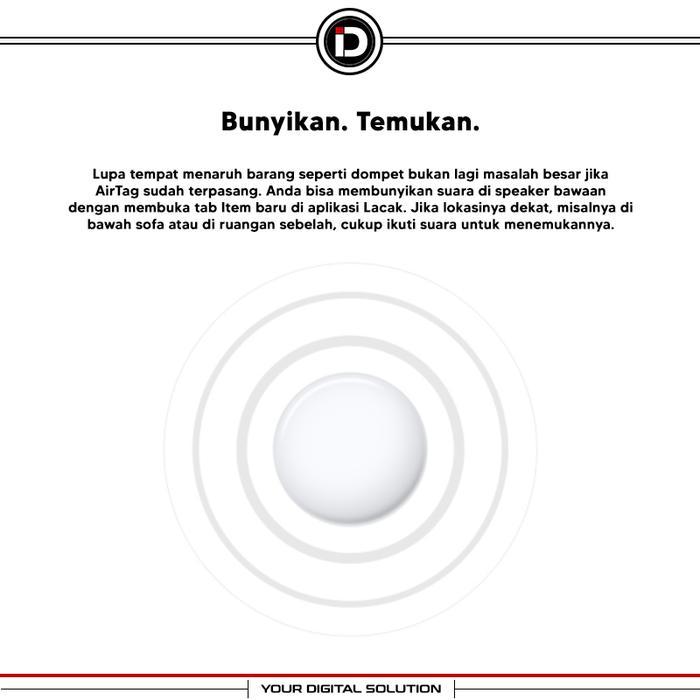 Apple Airtag White Garansi Resmi Apple