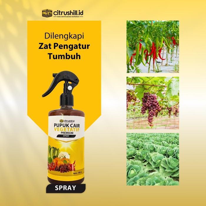 Koralineshop Pupuk Npk Cair Tanaman Sayur Daun + Zpt (Zat Pengatur Tumbuh) - Citrushill Vegetatif