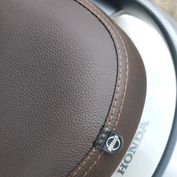 Kulit Cover Jok Motor Bahan Mbtech Special Warna Coklat