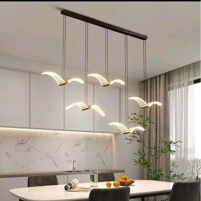 Lampu gantung hias Minimalis Island Modern hias Meja makan
