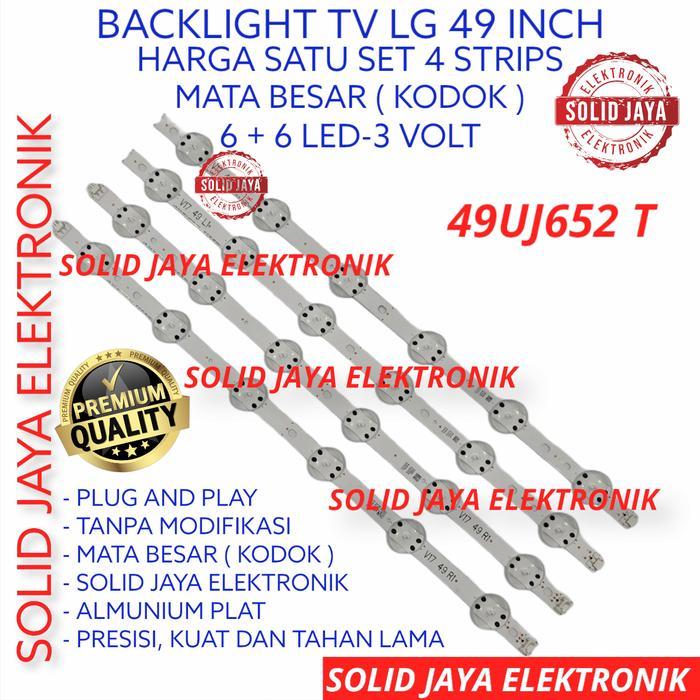 TERLARIS BACKLIGHT TV LED LG 49 INC 49UJ652 49UJ652T 49UJ LAMPU BL 3V 12K KODOK SALE