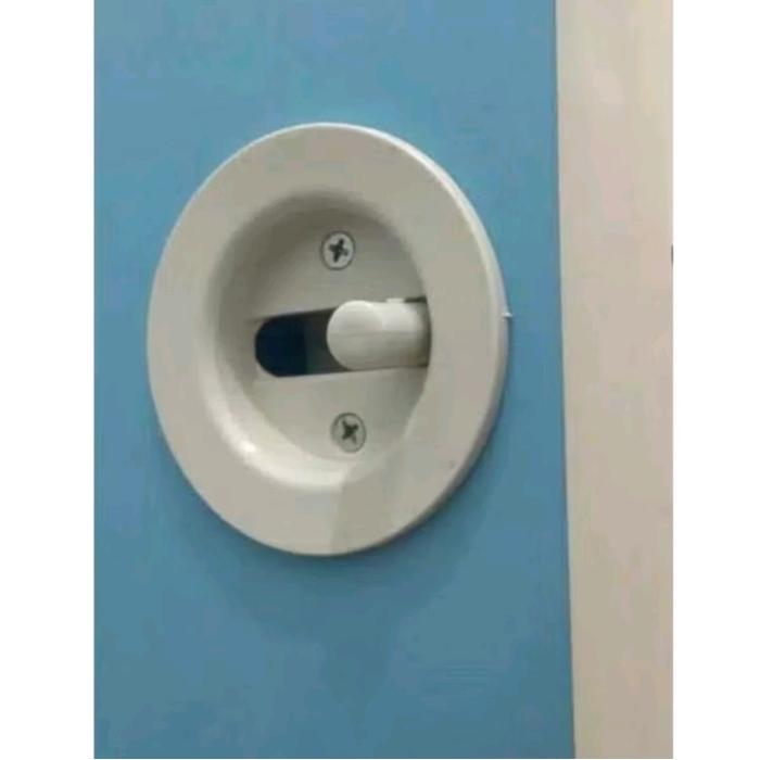 N3W KUNCI PINTU BULAT Plastik GMP - Kunci Pintu Bulat Pvc GMP - Pegangan Pintu Pvc - Pegangan