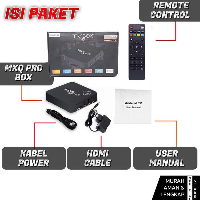 N3W TV Digital Android Box Wifi 5G 4GB/32GB 4K Receiver Murah
