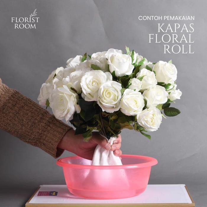 Kapas Floral Roll - Kapas Bunga