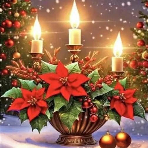 [EDISI NATAL] 5D DIAMOND PAINTING FULL DRILL ROUND 30x40CM / LUKISAN TUHAN YESUS JESUS LUKISAN