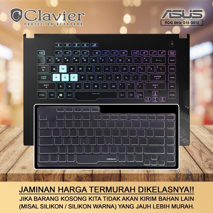DISKON Keyboard Protector Cover Asus ROG G512 G512L G512LI G512LU G512LV Coos