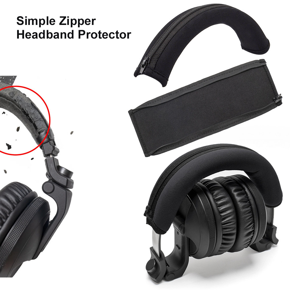 Earphone pads For Pioneer HDJ X7/X5/X10/2000DJ replacement Earpads Mesh cloth Memory Covers Sponge