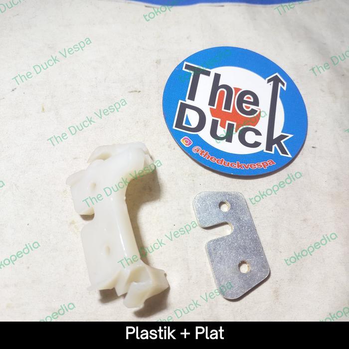 GIGI PALSU TAHANAN KABEL GAS GIGI STANG VESPA PTS SPECIAL 90