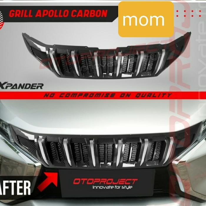 Front Grill / Grille Depan Carbon Otoproject Xpander