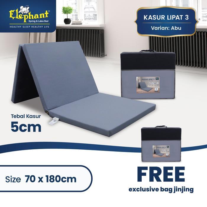 Kasur Lantai Lipat Tiga Elephant