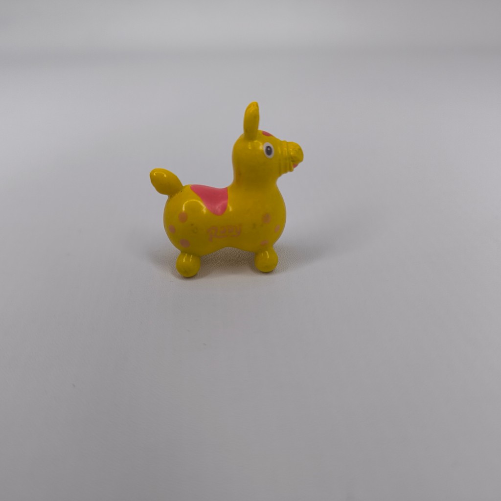 Figure Rody Yellow Bouncing Horse