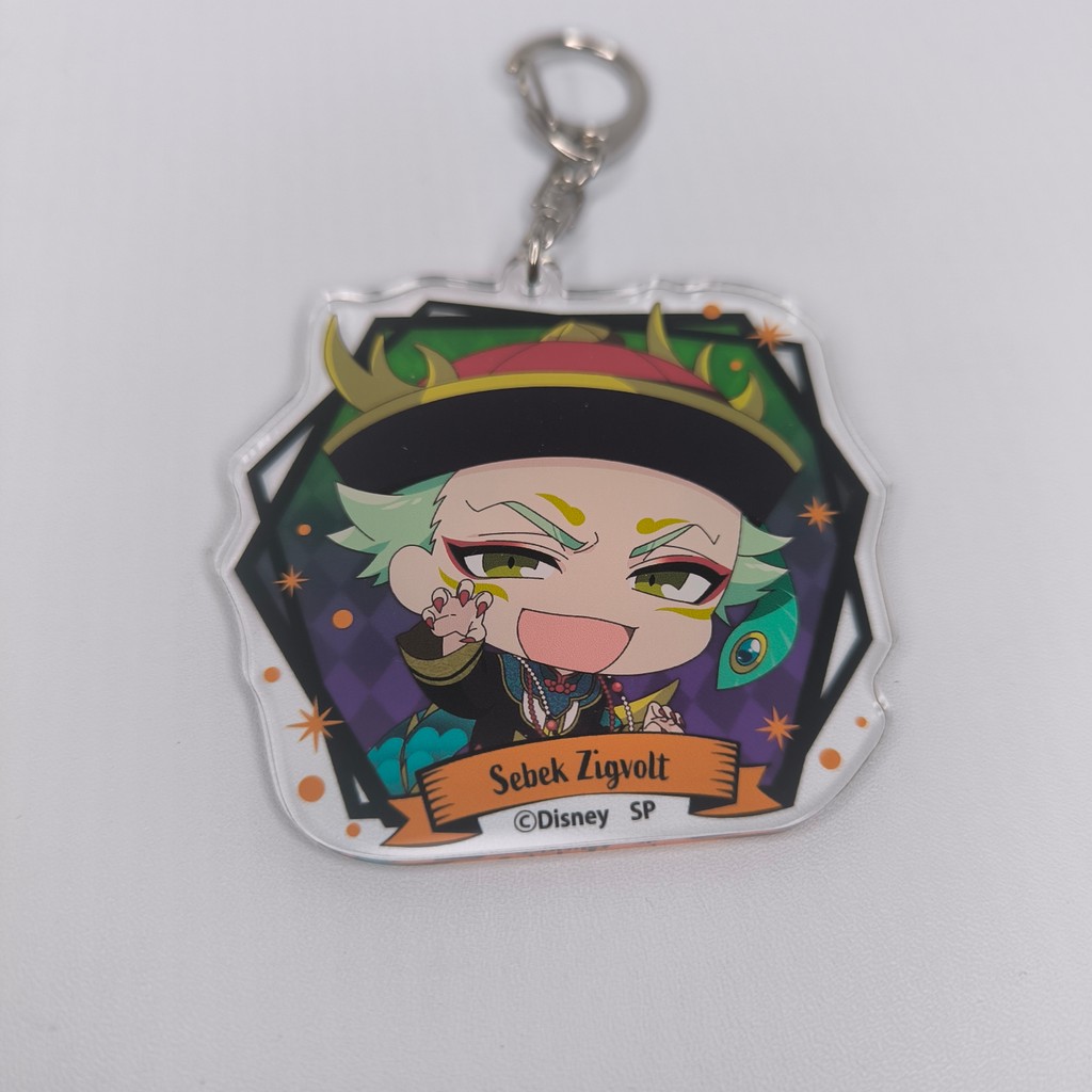 Acrylic Strap Keychain Disney Twisted Wonderland Sebek Zigvolt