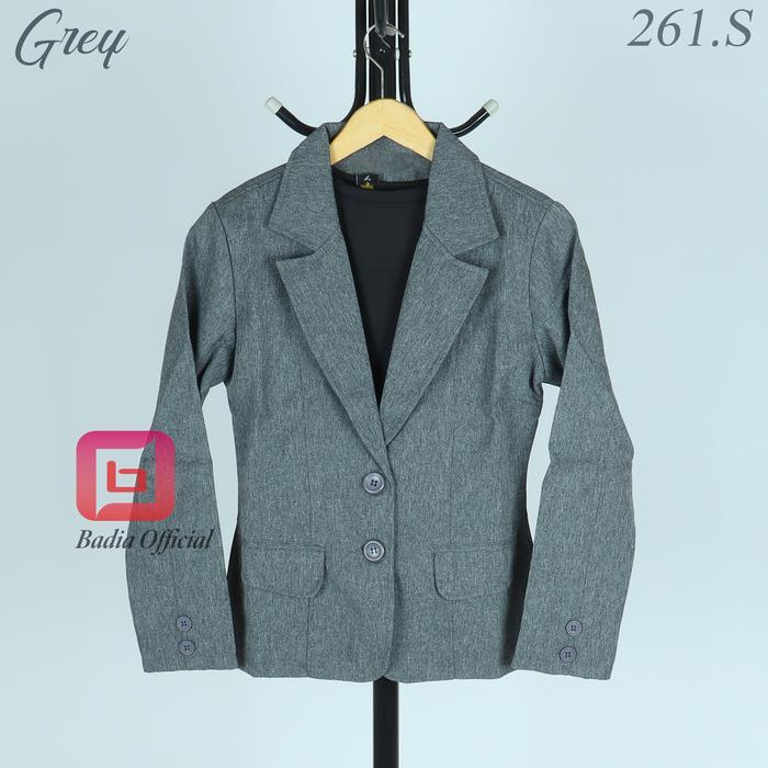 Blazer Jas Formal Kerja Kantor Sidang Dokter Blejer Wanita Sampai Jumbo Premium