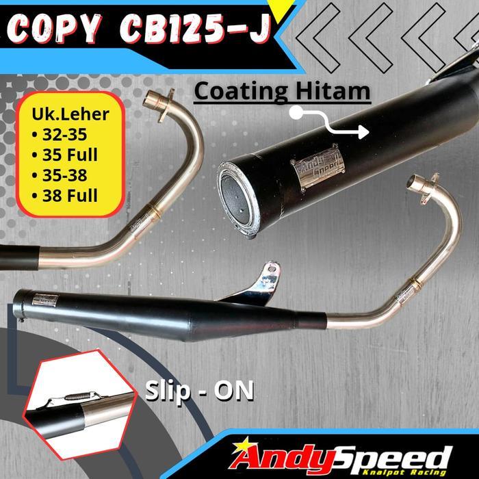 Knalpot Honda CB copy 125J merk andy speed