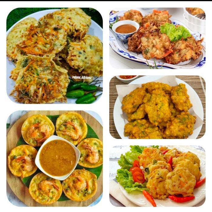 Promo- Gorengan Bakwan Sayur,Jagung ,Udang,Tahu, Gluten Free Kue Jajanan Pasar Harga Grosir Murah