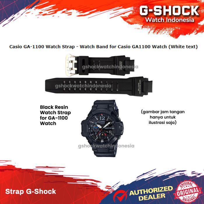 TERMURAH Tali Strap GA-1100-1A GA-1100 GA1100 Band Watch ginal READY STOCK