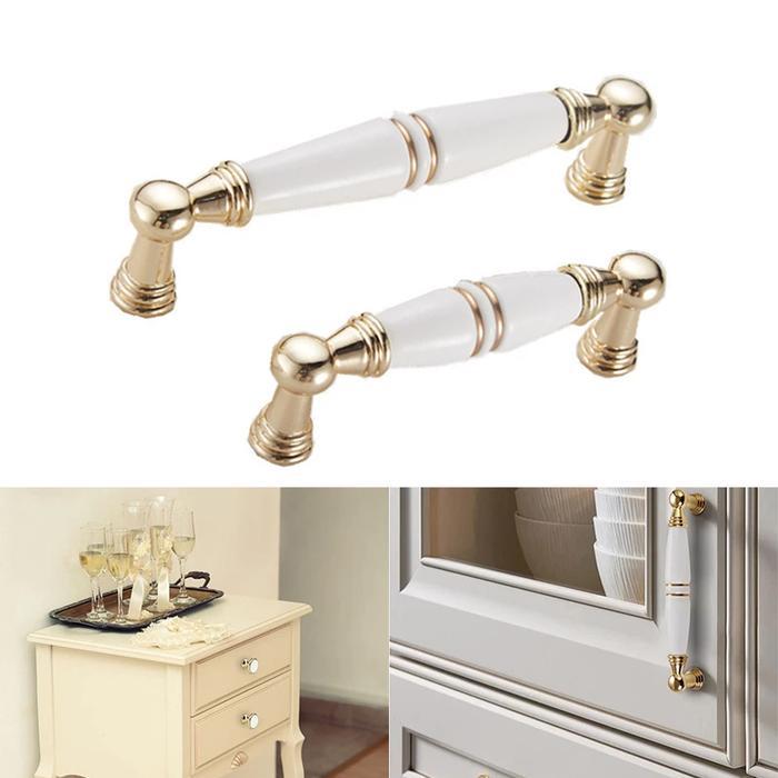 Ceramic Handle Tarikan Keramik Bulat Laci Pintu Lemari Knob