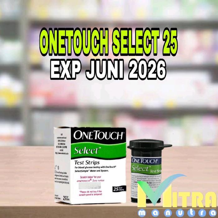 ONE TOUCH SELECT 25 STRIPS ORIGINAL