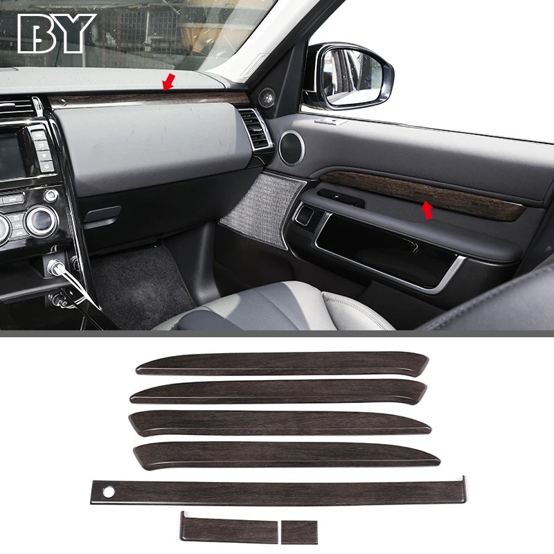 BEST ABS Car Center Console Dashboard&Door Interior Accessories For Land rover Discovery 5 2017-2022