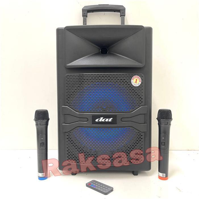 Speaker Dat Dt 1210Ft Original Portable Dat 1210Ft 12Inch Redy Stok