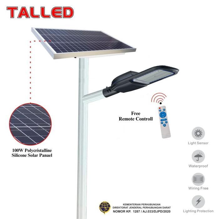 Termurah Lampu Jalan Pju Solar Cell Tenaga Surya Talled 2 In 1 Led By Samsung