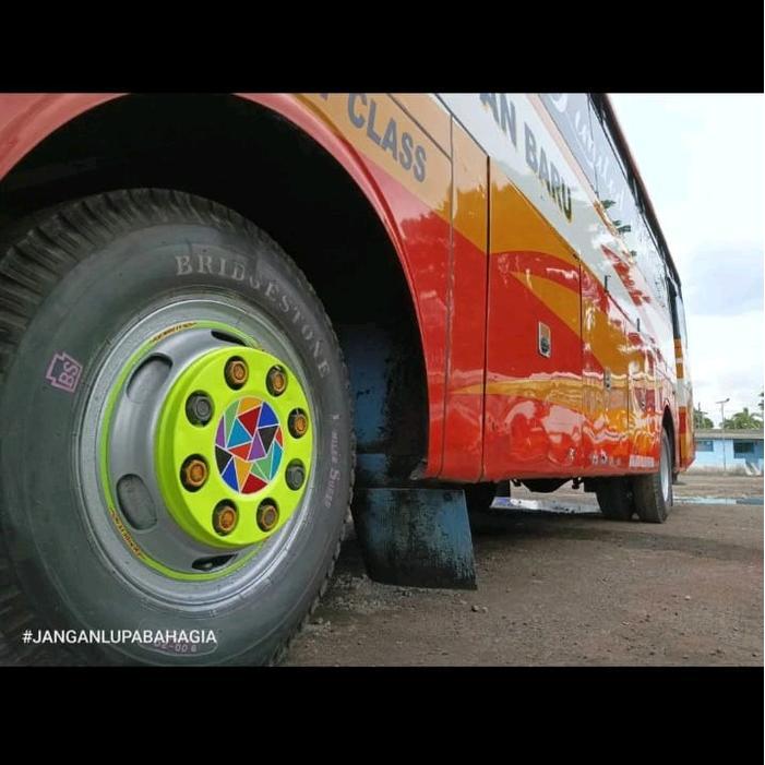 Aksesoris Truk Sepasang Wildop Ring Lubang 8 Untuk Fuso - Accessories