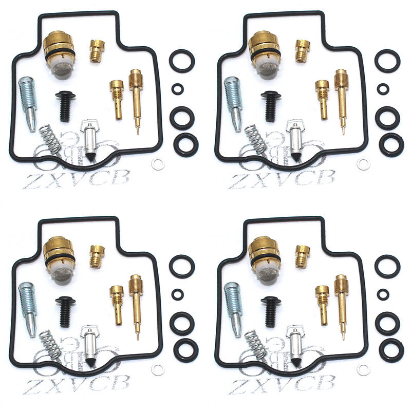 for ZX900 ZZR1100D C1-C3 F1-F2 ZX 900 ZZR 1100 ZZR1100 D Motorcycle carburetor repair kit floating n