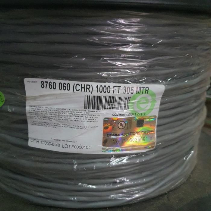 PROMO Belden 8760 Awg 18 Twisted Shielded 1Pair Isi 2 Kabel 305 Meter