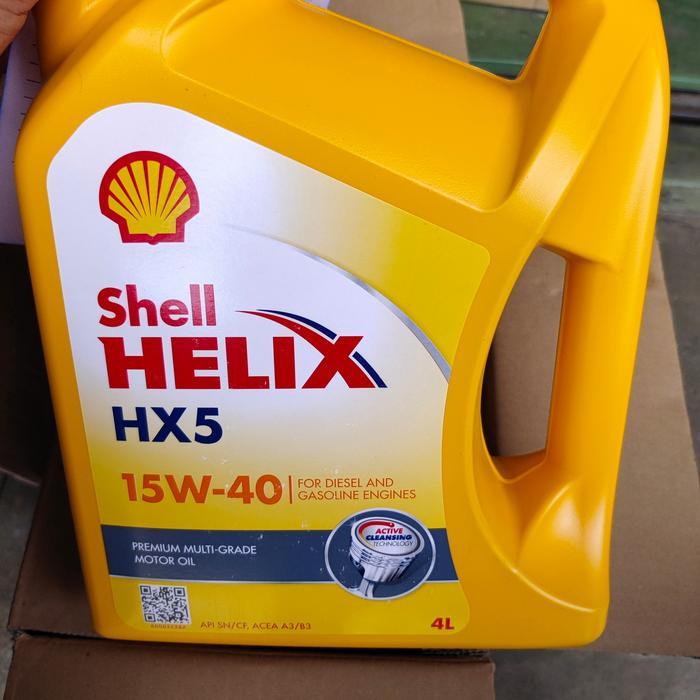 PROMO oli Shell hx5 15w-40