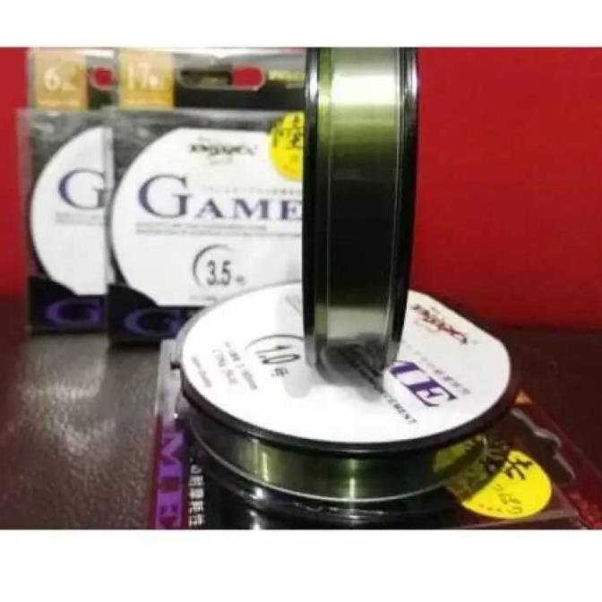 Senar Pancing Halus Dan Kuat Blood-X Game 150M Warna Hijau Lumut