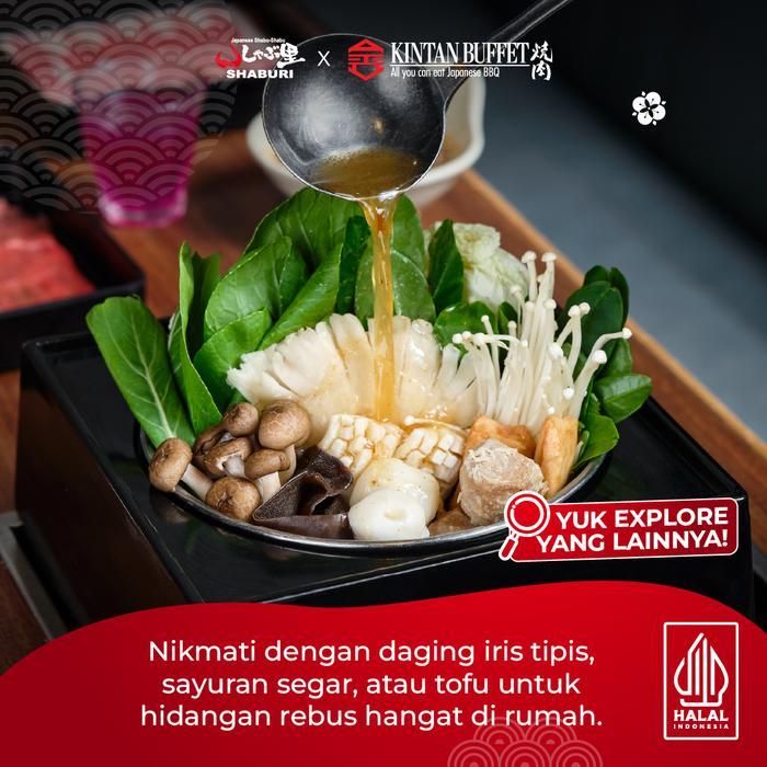 "New" shaburi original konbu soup