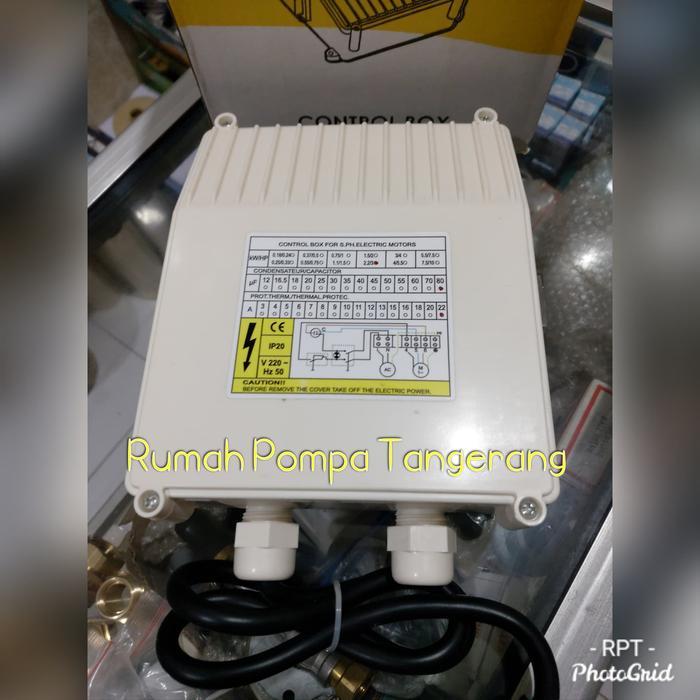 Control Box Panel Box Control Firman 3Hp 1Phase