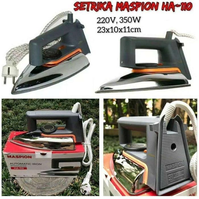 Best Seller Setrika Maspion Ha 110 / Ha-110 Ori 100%