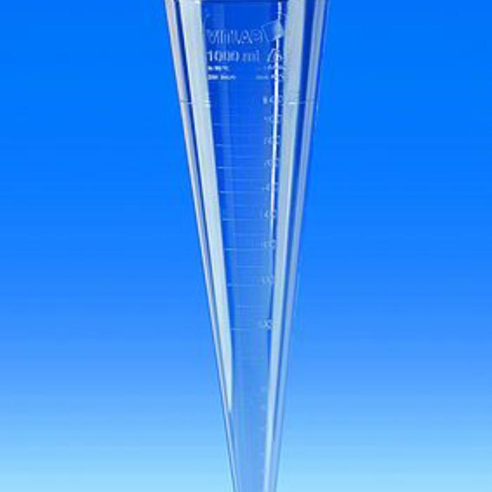 Sedimentation Cone Imhoff Plastik 1 liter 1000 ml Vitlab 75991
