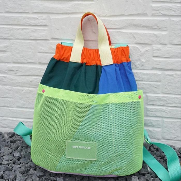 BTV Tas Fashion Kain Backpack Ransel