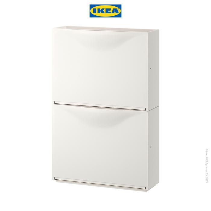 IKEA TRONES Kabinet / Tempat Sepatu Serbaguna 52x18x39 cm Isi 2pcs