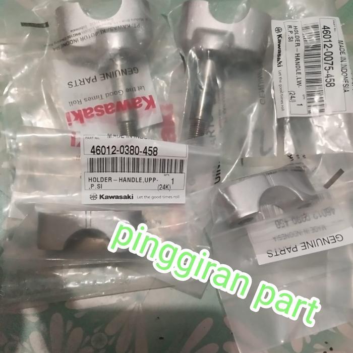 Raiser stang dudukan stang KLX230 KLX 230 sepasang original