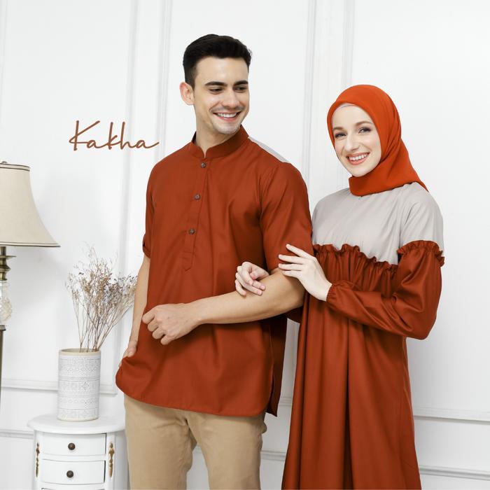 Kakha- Raya Series (Terracotta) Sarimbit Keluarga Muslim