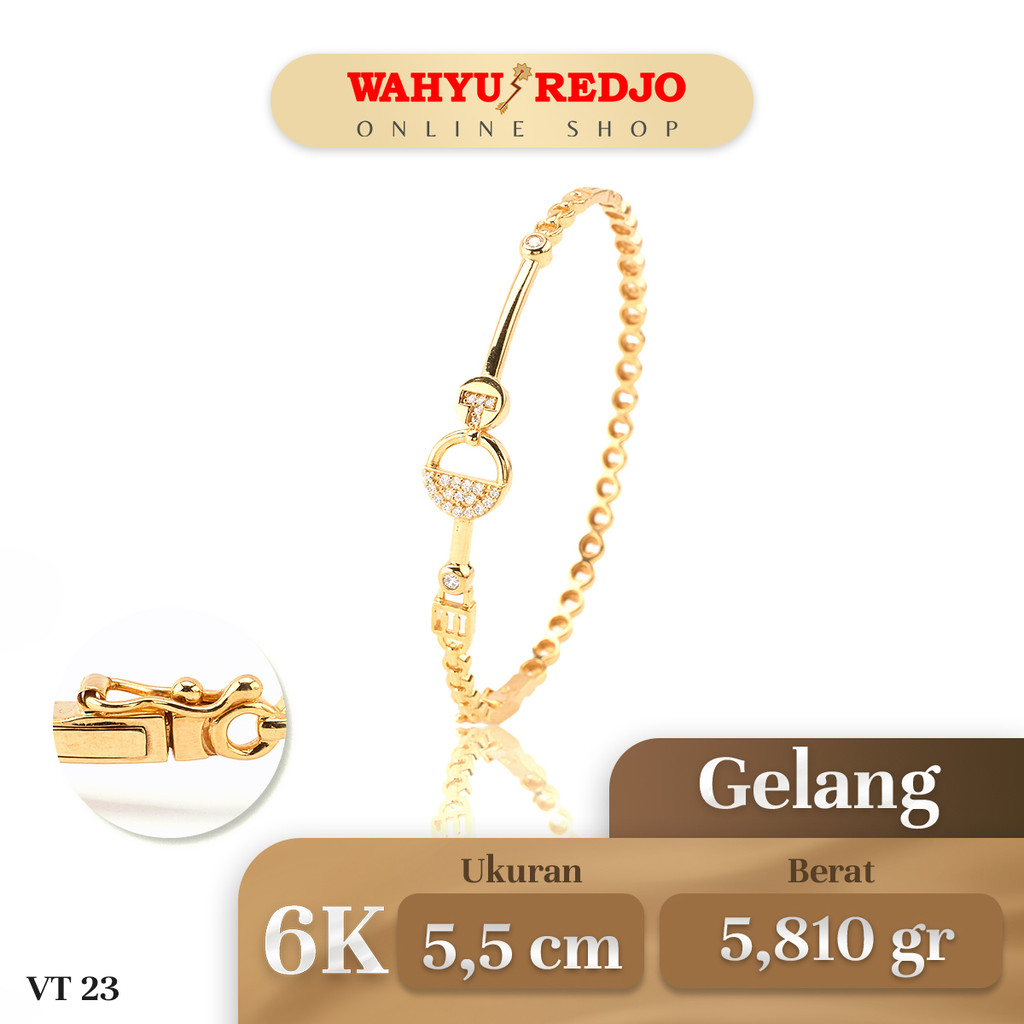 Gelang Emas Kadar 6K Wahyu Redjo GL-6K 30183350