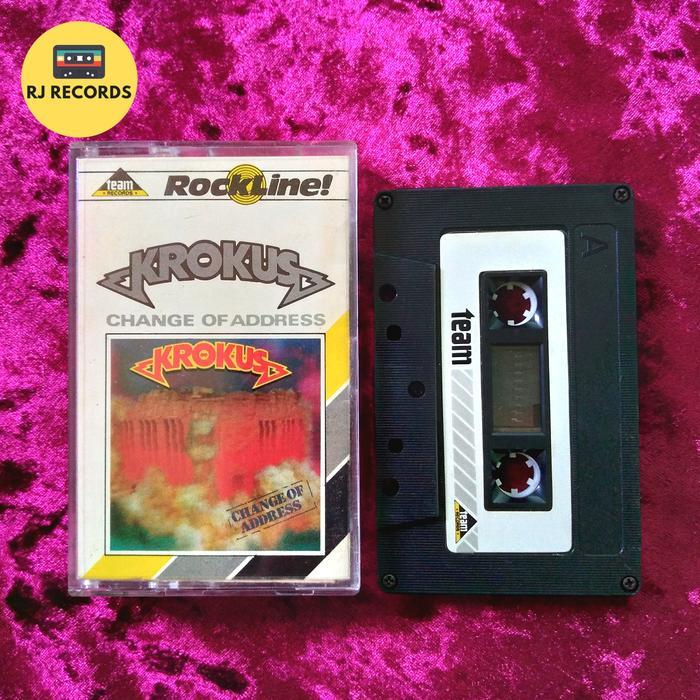 Kaset Pita Krokus - Change Of Address (Rockline)